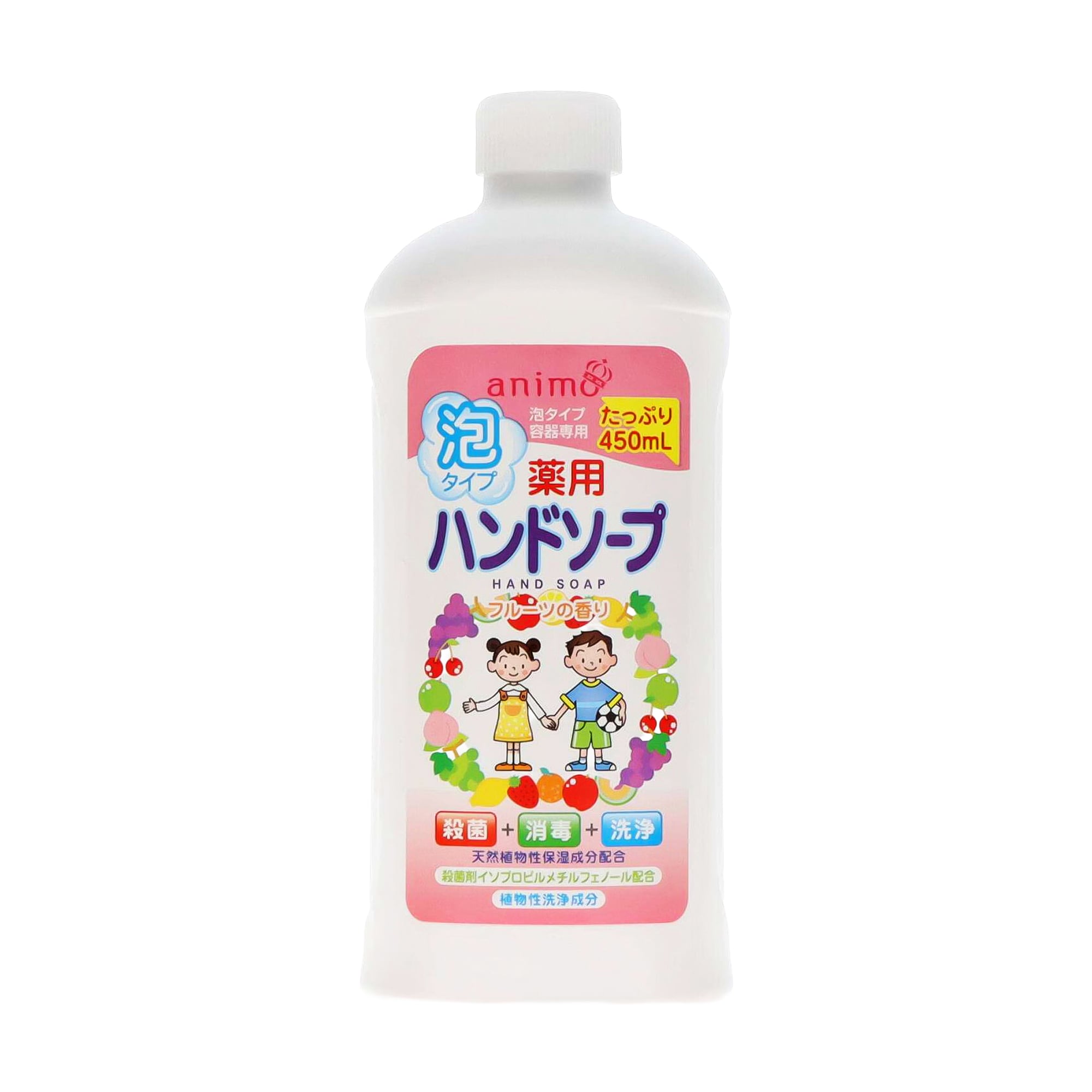 Антибактеріальне мило-пінка для рук Rocket Soap Medicated Foaming Hand Soap з фруктовим ароматом, без дозатора, 450 мл