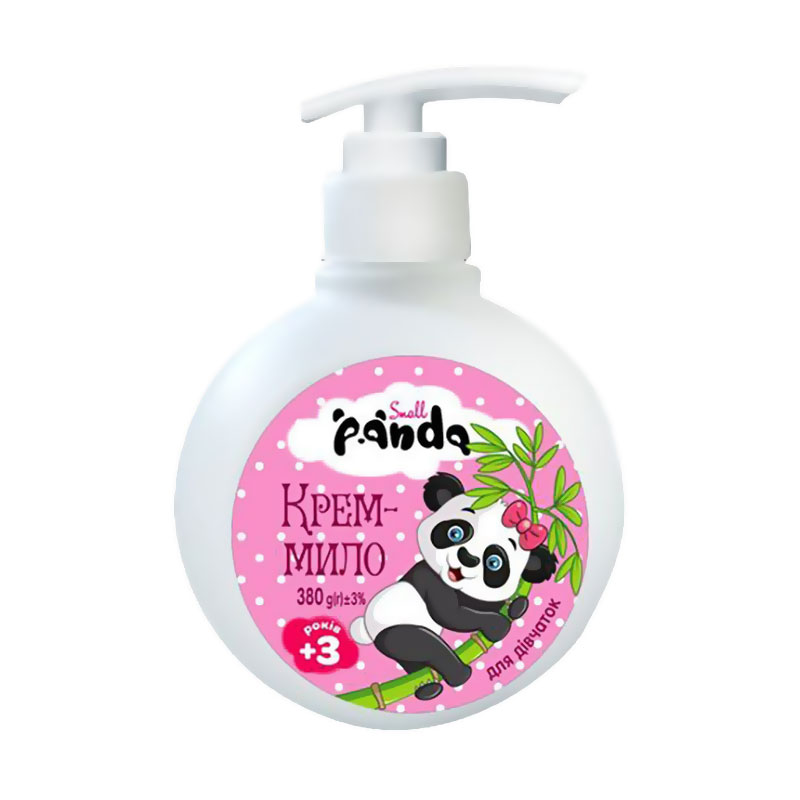 Крем-мило для дівчаток Small Panda від 3 років, 380 г